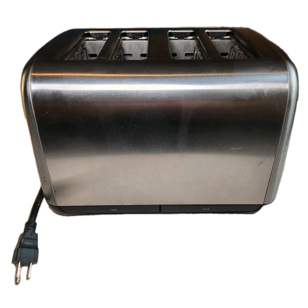 KITCHENAID 4 Slice Toaster Manual High Lift Brushed Stainless Steel KMT4115SX - Picture 3 of 9